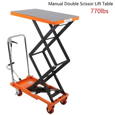 Hydraulic Lift Table Cart