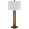 Hudson and Canal 29" Tall Table Lamp with Fabric Shade - 2 of 4