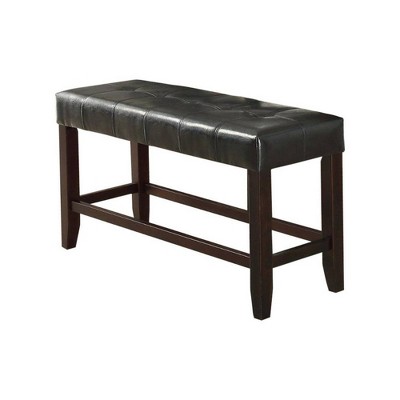 target black bench outdoor