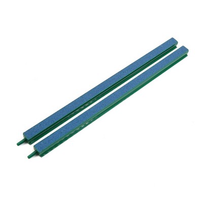 Unique Bargains Hydroponic Fish Tank Air Stone Bubble Release Diffuser Bar Decor 12.5" Long 2 Pcs