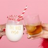 Totalee Gift Nice/ Naughty & Rocks Glass Set of 2 Glass Clear 18 oz - 3 of 3
