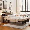 Aheaplus Bed Frame with Charging Station and RGB LED Lights - 3 of 4