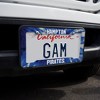 Hampton University Tie-Dye License Plate Tag Frame - 2 of 4