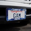 Hampton University Tie-Dye License Plate Tag Frame - image 2 of 4