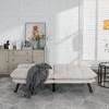 moncamel 2-Seat Convertible Folding Modern Sofa Bed  for Small Apartments, Guest Rooms, and Home Offices - 2 of 4