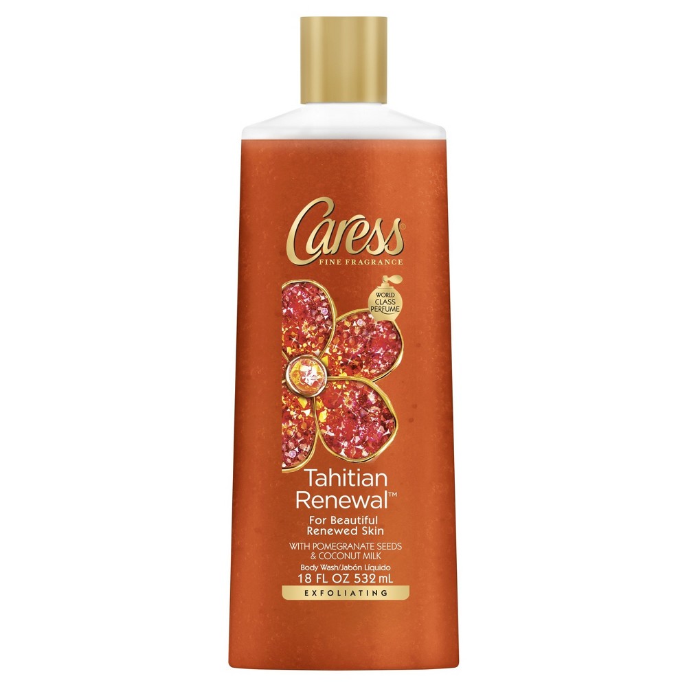 UPC 045893105616 product image for Caress Tahitian Renewal Pomegranate Seeds & Coconut Milk Essence Body | upcitemdb.com