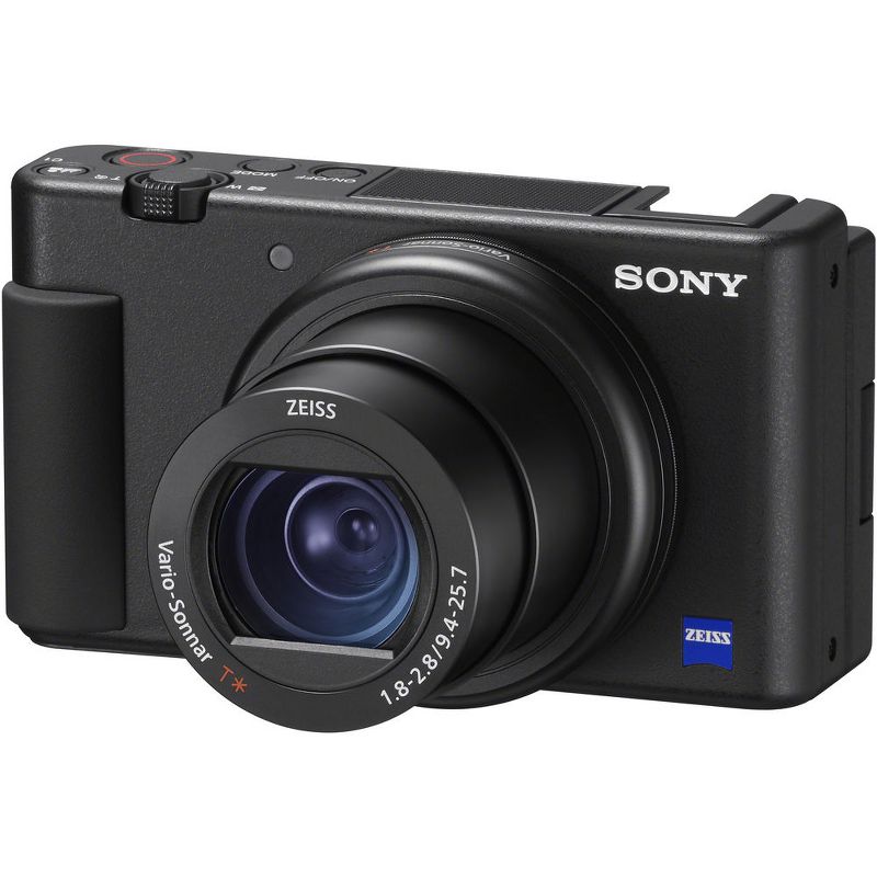 Sony ZV-1 Digital Camera (Black) + 64GB Card + Case + Extra Battery + Software, 4 of 5