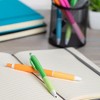 Simply Genius 100 pack of Office Pens, Retractable Ballpoint Pens in Black Ink for Schools, Notebooks, Journals & More (Green, 100pcs) - 3 of 4