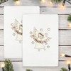 Linum Home Textiles Christmas ANGEL - Embroidered Luxury 100% Turkish Cotton Hand Towels - 2 of 3