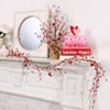 The Lakeside Collection Valentine's Garland LED Lighted with Pink and Red Hearts - 3 of 4