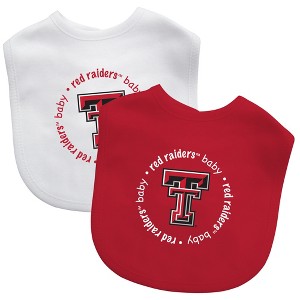 BabyFanatic Officially Licensed Unisex Baby Bibs 2 Pack - NCAA Texas Tech Red Raiders - 1 of 3