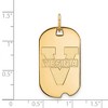 Black Bow Jewelry 14k Yellow Gold Plated Sterling Silver Virginia Wahoos NCAA Pendant - 2 of 3