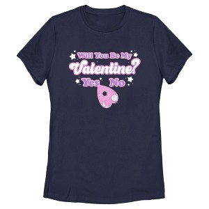 Women's Ouija Will You Be My Valentine? Yes or No? T-Shirt - 1 of 4