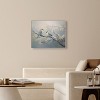 Art Remedy Two birds and a blossom branch Rustic Chic Farmhouse Wall Art Framed - 2 of 4