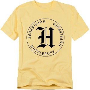 Harry Potter Hufflepuff Letter H Adult T-Shirt - 1 of 4