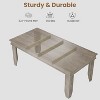 GAOMON Farmhouse Dining Table for 6-8 People, 70.87" Long Wooden Kitchen Table with Sturdy Frame & Rustic Wooden Finish - 4 of 4