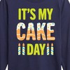 Boys' - Instant Message - It's My Cake Day Long Sleeve Graphic T-Shirt - 2 of 4