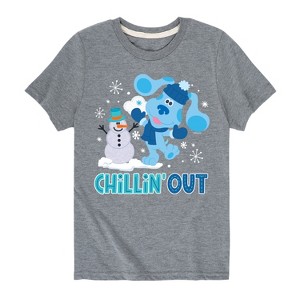 Boys' - Blue's Clues & You! - Chillin With My Snowmies Short Sleeve Graphic T-Shirt - 1 of 4