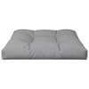 vidaXL Pallet Cushion Gray 31.5"x31.5"x4.7" Fabric - 4 of 4