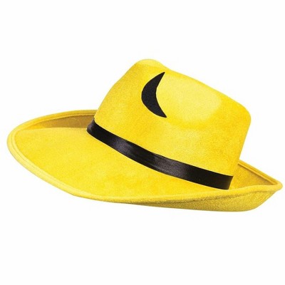 Forum Novelties Pop Art Costume Hat Yellow/Black Adult Men