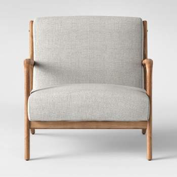 Esters Wood Armchair Light Gray - Threshold™