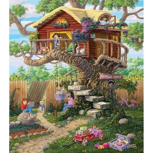 Sunsout Girls Clubhouse 300 pc   Jigsaw Puzzle 38788 - 1 of 4