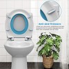 Round Toilet Seat with Toddler Seat Built in, Potty Training Toilet Seat Round Fits Both Adult and Child, with Slow Close and Magnets - 4 of 4