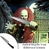 4E's Novelty 17.5" Fake Knife Movie Prop - Realistic Prop Knife, Prank Knife, Foam Toy Knife for Kids, Halloween Knives for Michael Myers Costume - 4 of 4