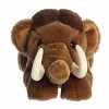 Aurora Large Wynn Woolly Mammoth Flopsie Adorable Stuffed Animal Brown 14" - 2 of 4