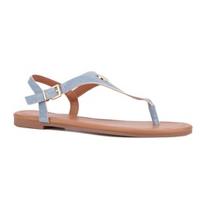 New York & Company Women's Nari Flat Sandal - 1 of 4