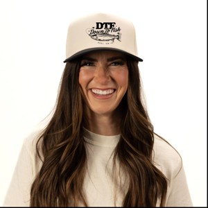 Simply Sage Market DTF Down To Fish Canvas Trucker Hat - 1 of 3