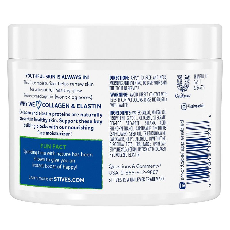 St. Ives Renewing Collagen &#38; Elastin Facial Moisturizer - 4pk/10 oz, 3 of 8