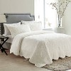 VCNY 3pc Westland Quilted Plush Bedspread Set - 2 of 4