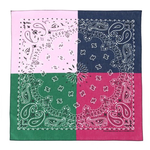 Ctm Quad Paisley Print Bandana : Target
