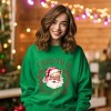 Simply Sage Market Women's Graphic Sweatshirt Christmas Social Club Santa - image 2 of 4