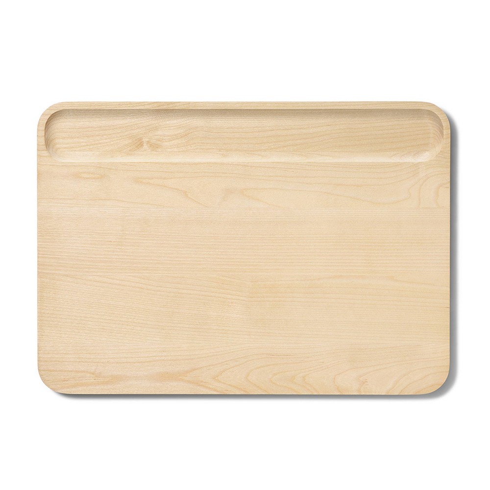 Photos - Chopping Board / Coaster Caraway Home Large Cutting Board: Birch, BPA-Free, Hand Wash, 17.17" x 12.2", Brown, 1-Year Warranty