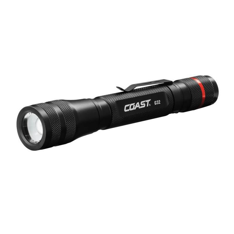 Coast G32 355 lm Black LED Flashlight AA Battery, 1 of 2