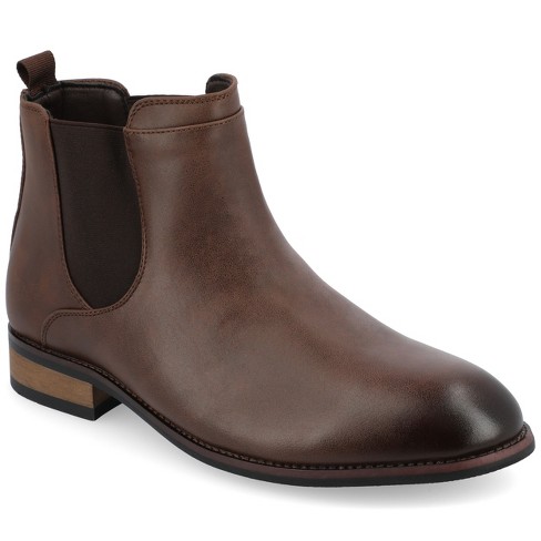 Wide mens chelsea outlet boots