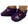Purple Suede Shoes Compatible with 18 Inch Girl Dolls Like American Girl and Our Generation - 3 of 4
