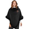 NFL Cincinnati Bengals Fur Trim Poncho - image 2 of 4