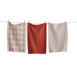 Tag Sonoma Rust Dishtowel Set - Kitchen Textiles, Everyday Use, Machine Washable, 26x18 inches, Soft and Absorbent - 1 of 1