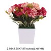 Unique Bargains Artificial Plants Autumn Cherry Blossoms Plastic 2.95"x2.95"x7.87" 1 Pcs - 3 of 4