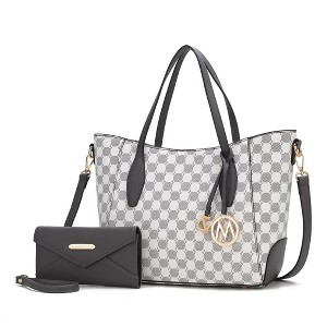 MKF Collection Gianna Women’s Tote with matching Wallet by Mia K – 2 Pieces - 1 of 4