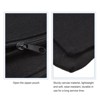 Unique Bargains Canvas Makeup Pencil Organizing Blank DIY Craft Zipper Pouches 10 Pcs - 3 of 3