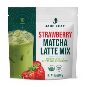 Jade Leaf Matcha Organic Cafe Style Strawberry Flavored Matcha