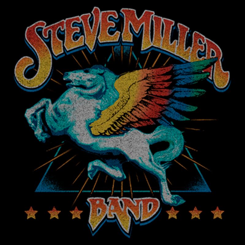 Women's Steve Miller Band Retro Logo T-Shirt, 2 of 5