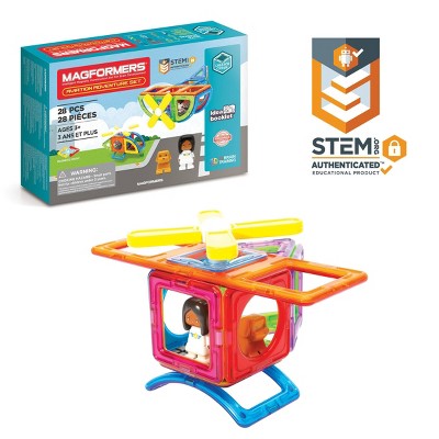 MAGFORMERS ® Jeu de construction magnétique enfant Set Aviation Adventure