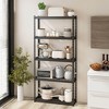 Tangkula 5-Tier Heavy Duty Storage Shelf Storage Utility Rack Shelf w/Anti-tipping Device - 3 of 4