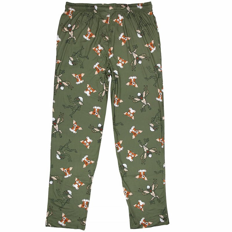 Gremlins Men's Gizmo Gremlin AOP Sleep Pajama Lounge Pants With Pockets, 4 of 6