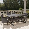 Christopher Knight Home Absher Outdoor Wicker and Aluminum 6 Piece Dining Set with Bench - 2 of 4